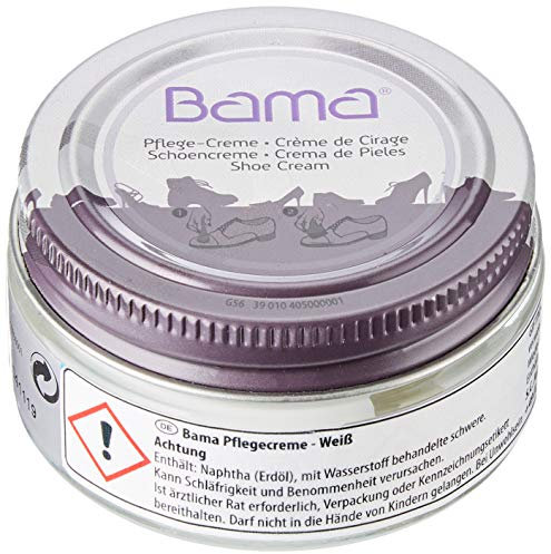 Bama Unisex Bama Pflegecreme 50 Ml Weiß Schuhpflegeprodukt, Weiß, ml EU