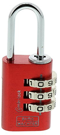 Burg-Wächter 105021982 Burg-Lucchetto Combi Lock Fun 88, 20 mm SB, Colori Assortiti