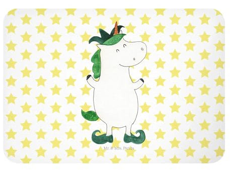 Mr. & Mrs. Panda Magnet Einhorn Joker - Geschenk, küchenmagnet, Kühlschrankmagnet, Unicorn, haftmagnet, Gaukler, Einhörner, Fridge, whiteboardmagnet, Hofnarr, Mittelalter