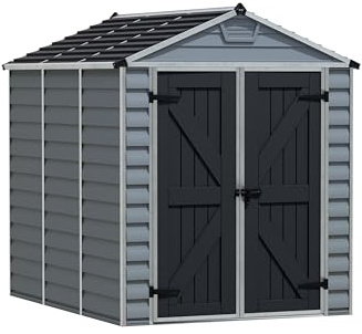 Canopia by Palram Abri de jardin en Kit Skylight 4.2m², Cadre en aluminium, panneaux en polycarbonate, Gris