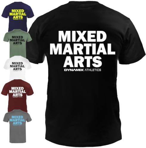 Dynamix Athletics T-Shirt MMA Classic - Mixed Martial Arts Kampfsport Shirt mit MMA Aufdruck für Fighter