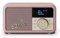 Roberts Radio Revival Petite DAB Radio with Bluetooth Connectivity - Portable & Stylish Retro Radio, DAB/DAB+/FM & Rechargeable Batteries – (Dusky Pink)