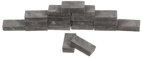 DOITOOL 50 Stück Miniaturziegel 1:16 Maßstab Simulation Ziegelstein Bastelset Für DIY Gartenmauer Modellbau Accessoires Miniaturgärten Dekoration
