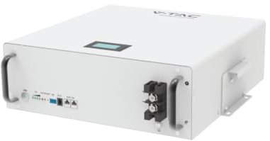 Batteria di Accumulo 5.12kWh al Litio-Ferro-Fosfato LiFePO4 BMS Integrato per Inverter Fotovoltaici CEI 0-21 51.2V 100Ah