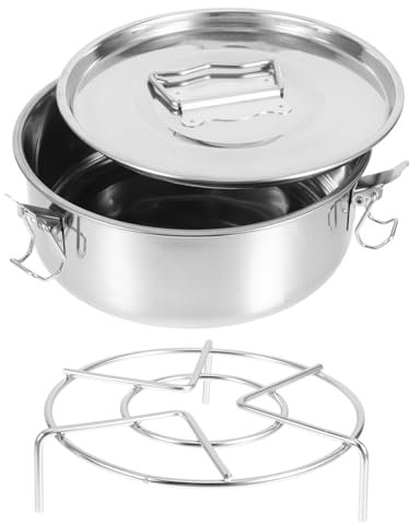 Amosfun Moldes Para Tartas y Pasteles Acero Inoxidable Antiadherente Asa Para Hornear Mousse y Flan