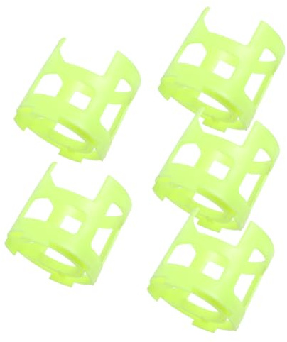 Cabilock 5 Pezzi Copertura Maniglia Estintore 35kg in Plastica Gialla Protezione Sicura e Facile da Installare per Uffici e Case