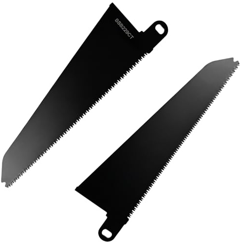 2PCS 240 mm Reciprocating Saw Blades for Wood and Plastic, Compatible with Black and Decker Scorpion Saws, Fits FKS890E, KS890ECN, KS890EK, KS890GT, KFBES850K, KS880