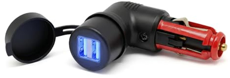 Cliff-Top® 3.3 Amp intercambiabili Caricabatterie USB - HELLA (DIN) & Accendisigari