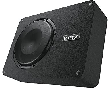 Audison APBX 8 R subwoofer en Caja Bass-Reflex 200 mm, 500 W | 8 pulgadas, impedancia 4 Ohm, papel, 250 W RMS, imán de ferrita