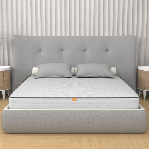 MiaSuite Matratze 140x190 cm, Höhe 10 cm - aus Waterfoam, Klappmatratze, Atmungsaktive, Antiallergisch und Milbendicht. Modell: Primavera H10