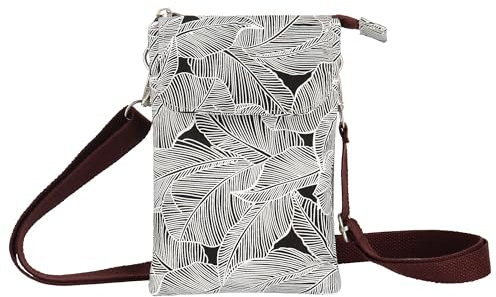 Coopay Handytasche zum Umhängen Damen Mini Handy Umhängetasche für Reisen, Freie Hände Handy Tragetasche, Kleine Tasche für Hundespaziergänge, Leichte Kompakte Crossbody Umhängetasche, Schwarz