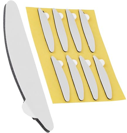 Ersatz Klebestreifen Set, 8 Stück, kompatibel mit Needit Park Mini automatische Parkscheibe, doppelseitiger Spezialkleber für Windschutzscheibe, Klebepads Parking Disc, Klebesticker Kit Glas Parkuhr