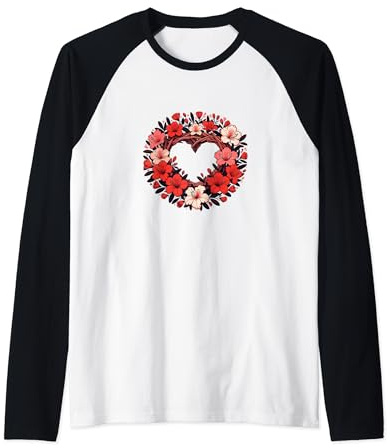 Azalea Bush Flowers Art Azalea flower Raglan Baseball Tee