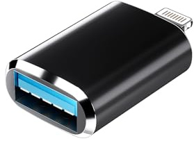 Adaptador USB Lightning Cable OTG para Apple iPhone 14 iPad Memoria Fotográfica Lector Tarjetas Jack Teclado Adapter Cámara Externa Reader Card Cámara Memoria Ratón Tarjeta Transferir ip-OTG