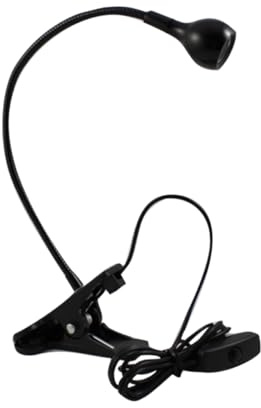 ORFOFE Clip Lampe Schreibtisch Licht Clamp Tisch Lese Lampe Weiche Clamp Nacht Nacht Licht Für Home Office