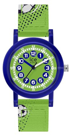 ICE-WATCH - Ice Learning Green Football - Grüne Jungenuhr mit nylonarmband - 023297 (Small)