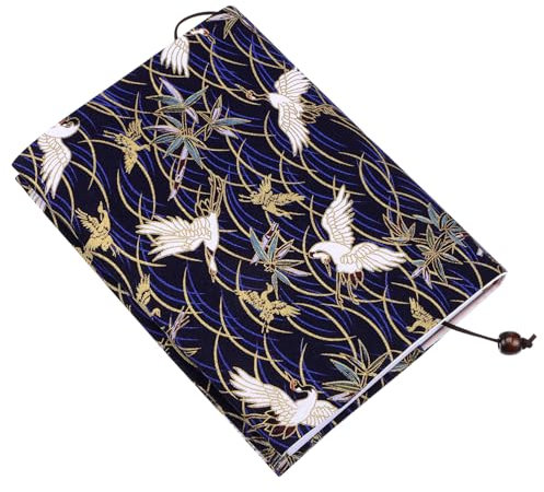 Warmhm Verstellbarer Buchumschlag Mit Goldgedrucktem Vogel-motiv Schützende Wiederverwendbare Buchhülle Für Notizbücher Schüler Und Buchliebhaber