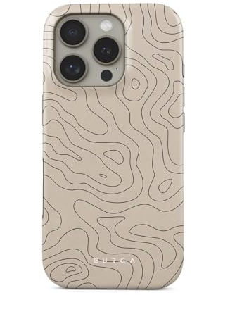 BURGA Handyhülle für iPhone 16 Pro Max – Unisex Hybrid-Schutzhülle mit stoßdämpfendem TPU & kratzfester Außenschale, erhöhter Displayrand, MagSafe-kompatibel, kabelloses Laden, stylisches Design