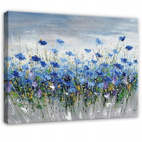 WallArena Leinwand Bilder 60x40 cm | Blumen, Leinwandbilder, Bild auf leinwand, Format: 60x40 cm (BxH) - einteilig auf Canvas Leinwand. Das Leinwand