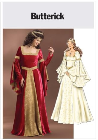 Butterick Sewing Pattern B4571 Misses’ Costume, EE (14-16-18-20)