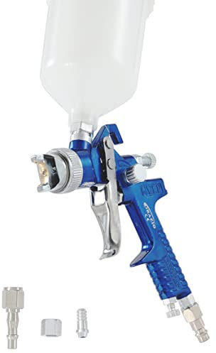 ORAZIO Paint Spray Gun HVLP High Volume Low Pressure 1.4mm Nozzle Vehicles Furniture Decorating Fence Painting Air Compressor Tool 22142030