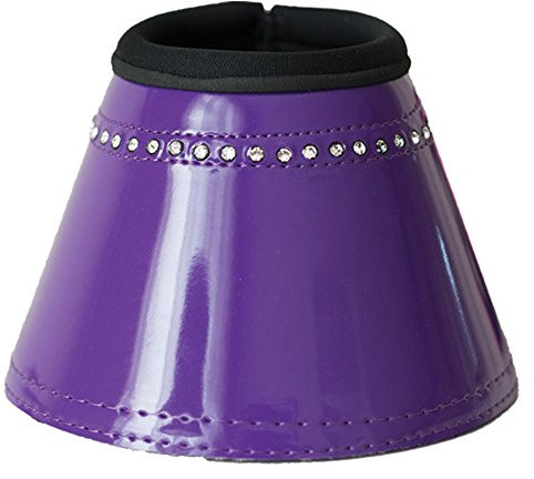 CALEVO - Lack Kunstleder Springglocken Crystal-Shine