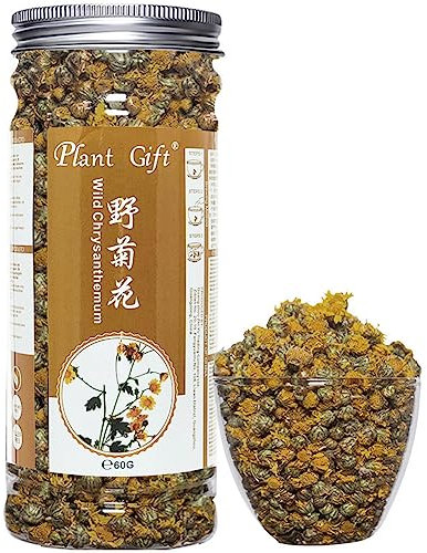 Plant Gfit Chinese Tea Wild Chrysanthemum Tea 野菊花 Original Chinese Tee Wild Chrysantheme Tee, Hangzhou Lose China Chinesische Gesundheit 60g / 2.11oz