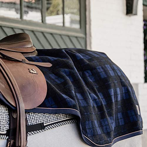 Kentucky Horsewear Heavy Fleece Ausreitdecke, Größe:M, Farbe:Check Printing