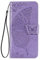 GOKEN Cover per Xiaomi Mi 11 Lite 5G NE | Mi 11 Lite 5G | Mi 11 Lite, Custodia Flip PU Pelle TPU Portafoglio Custodie con Stand & Carte Slot, Chiusura Magnetica Telefono Case, Viola Chiaro