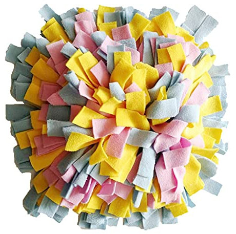 Schnüffelteppich für Hunde Haustier-Welpen-Mat Pet Puzzle Spielzeug Sniffing Nose Training Auflage-waschbare Bequeme Haustier-Hundematte Trainingsdecke Toy Hot Schnüffelkissen für Haustiere