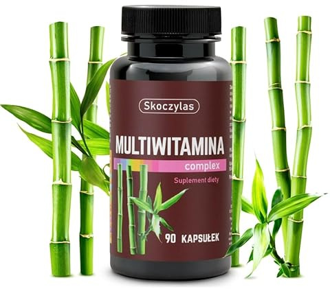 Skoczylas - Multivitamin-Komplex - Ohne Zusatzstoffe - Veganer - Vegetarier - Nahrungsergänzungsmittel - 90 Kapseln