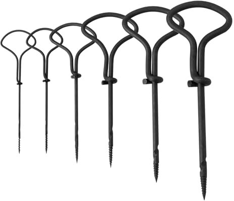 ZYDYRX Set di 6 Trapano Castagno Set Trapani a Mano Set Artigianale Castagno Nero Set Trapani in Castagno per L'artigianato 1.5 mm 2 mm 3 mm 4 mm 5 mm 6 mm