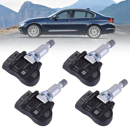 4PCS RDKS Reifendrucksensor TPMS Kompatibel für 3er F30 F31 F32 F33 F34 4er X1 F36 F45 F46 F48 M3 F80 F83 F87 F20 F21 F22 F23 RDCI RDK 36106881890 TPMS Sensoren Reifendruckkontrollsystem 36106856209
