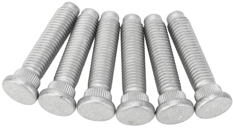 Stehbolzen für Hintere Zwillingsräder, YC151118CA, M14, 60 Mm, Kratzfestes Metall, Schrauben für Hintere Zwillingsräder, für MK7 2006–2014, Anwendbar für MK7