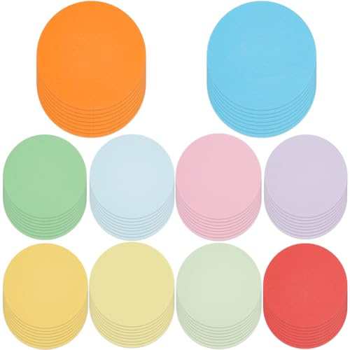 SOFPLATE 100 Stück Runde Papierausschnitte 3.9Zoll/10CM Rundes Buntes Papier Für Das Klassenzimmer Papierausschnitte Kreis Verschiedene Pinnwand Klassenzimmer Ausschnitte Für Die Schule Klassenzimmer