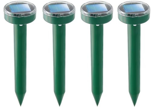 4X Repellente ultrasuoni per talpe,per Scaccia talpe,Dissuasori per,per Anti, per,solare per -green