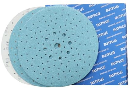 Disques de Ponçage 225mm 10 pièces disques abrasifs de 225 mm Grain 600 Conçu pour le ponçage des murs et le traitement de surface des revêtements