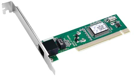 Plug And Play - Tarjeta Ethernet PCI de 100 Mbps, adaptadores de red de velocidad rápida para PC de escritorio, no necesita controlador, tarjeta de interfaz de red PCI de escritorio
