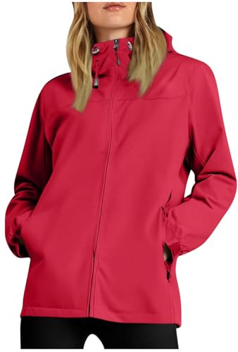 KOG Damen Regenjacke Wasserdicht Windjacke Basic Fahrradjacke Motorrad Jacke Einfarbig Bekleidung übergangsmantel Elegant Bomberjacke Outdoor Jacken Frauen Regencape Oversize Steppjacke Windbreaker