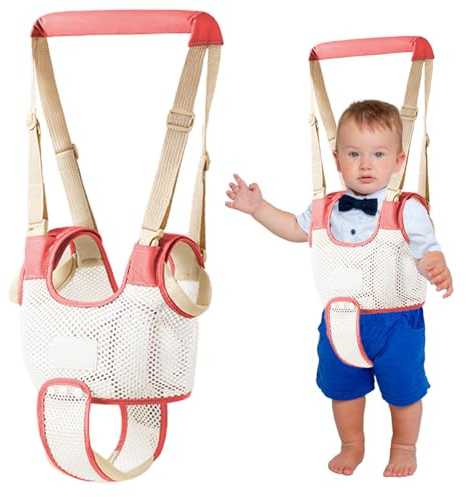Niños Walker Helper - Arnés transpirable Walkerr, Waalkers Trainer | Ajustable Walker Asistente de aprendizaje, Belt Helpeer, S INSPITIR PASOS DE APRENDIMIENTOS DE APRENDIMIENTO AYUDAS