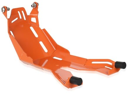 Carenature Laterali in Copertura Protettiva Motore, Piastra Paramotore, Protezione Antispruzzi, Piastra Paramotore, Protezione Della Vasca Di Sottoscocca Alette per Motociclette(Orange)