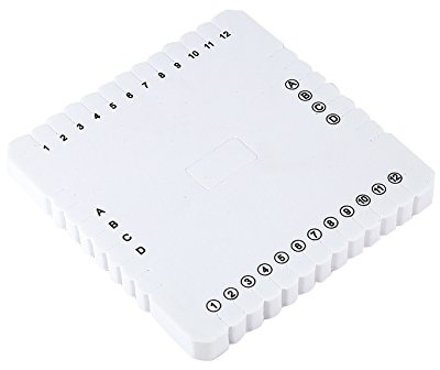 Haofy Tablero de macramé para Joyería de Alambre, Disco de Trenzado Kumihimo, Hilo de Espuma WhiteEva, Placa de Trenzado, Tabla de Tejido Trenzado (105MM)