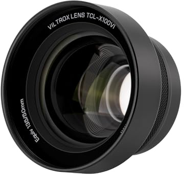 VILTROX TCL-X100VI Tele Conversion Lens for Fujifilm X100 Series Camera 1.4x Telephoto (Black)