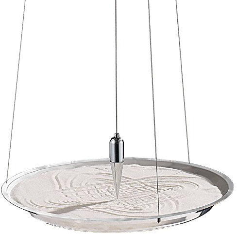 Carlo Milano Sandbilder-Pendel: Mandala-Sandpendel, 36 cm (Physikalische Pendel, Foucault Dekoration, Brunnen)