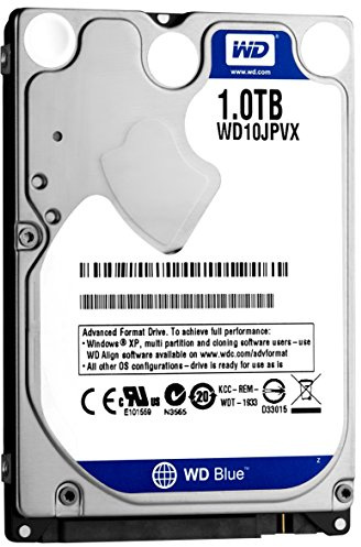 Western Digital WD10JPVX - WD 1TB BLUE 2.5 INCH 9.5mm 5400RPM 8MB SATA 6Gb/SEC INTERNAL HDD