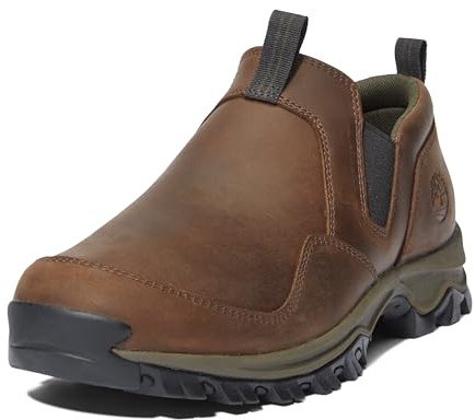 Timberland Mens Mt. Maddsen Slip on Hiking Shoe, Dark Brown, 9 US