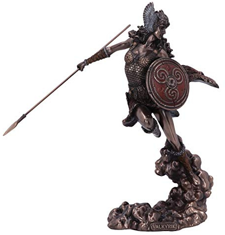 Nemesis Now Bronze Valkyrie's Flight Norse Valkyrie Warrior - Figura Femenina
