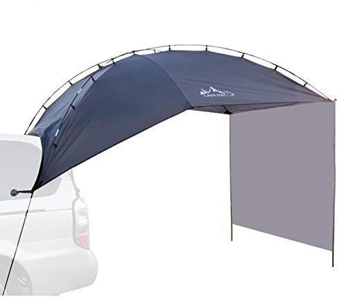 Auto Sun Shelter Zelt Camping Geräumige Markise Heckzelt Autozelt Vorzelt Autozelt, Auto Camping Tarp Sonnensegel, Robuster, winddichter, vielseitiges Markisenset für SUVs, LKWs, Autos