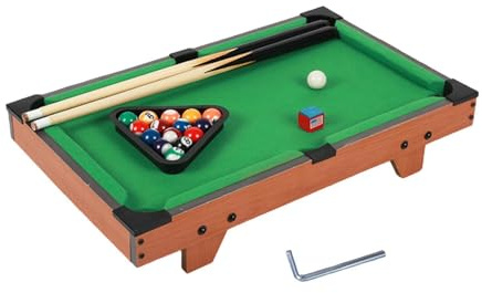 TWISAXC Mini tavolo da biliardo Set per bambini e adulti Giocattoli educativi interattivi Sala giochi Camera da letto Intrattenimento al coperto Mini tavolo da biliardo Gioco da