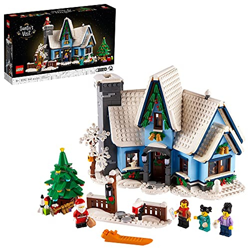 Lego Icons Santa Visit 10293 - Juego de construcción para Adultos (1445 Piezas)
